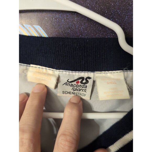 COOPERSTOWN baseball Dreams Park Size 2XL Blue pullover jacket Hall Fame Vintage - Picture 3 of 8